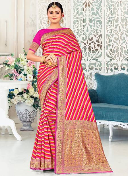 1011 Santraj New Ethnic wear Latest Saree Collection 1011-Pink